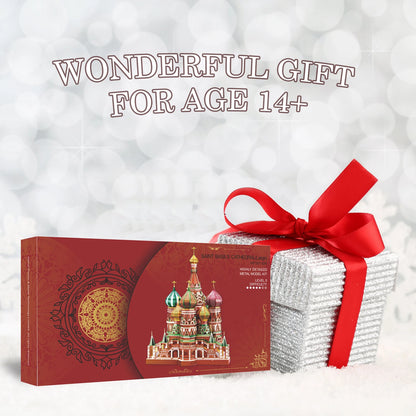 Saint Basil's Cathedral - 3D Metal Puzzle Model Kit