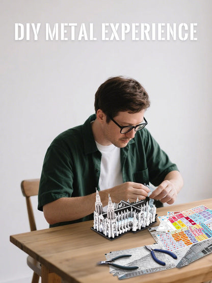 St. Patrick's Cathedral - 3D Metal Model Kit