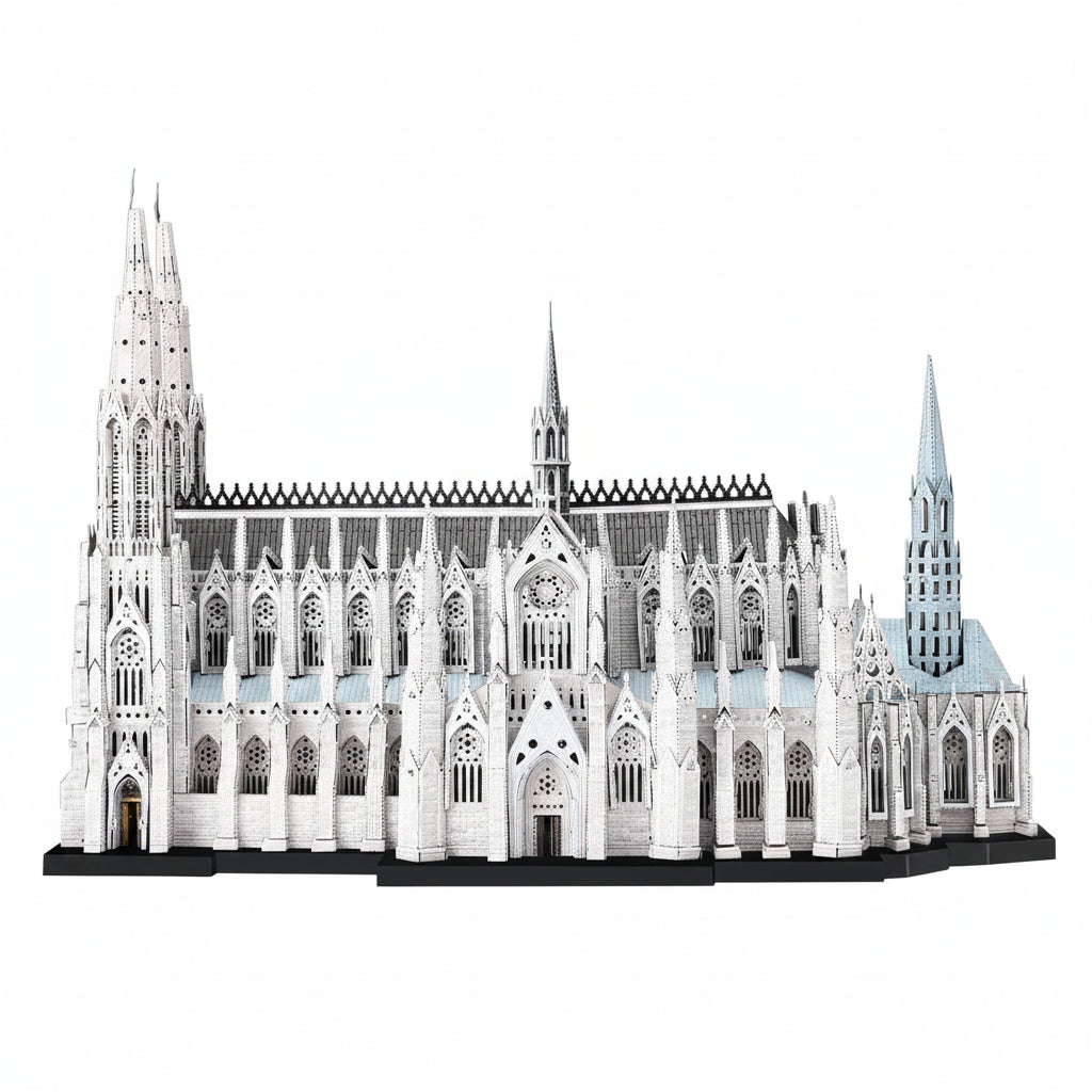 St. Patrick's Cathedral - 3D Metal Model Kit