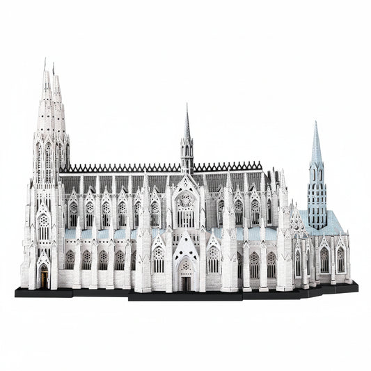 St. Patrick's Cathedral - 3D Metal Model Kit