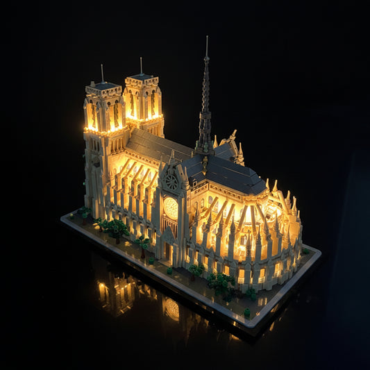 Sacred Illumination LED Light Kit for LEGO 21061 Notre-Dame
