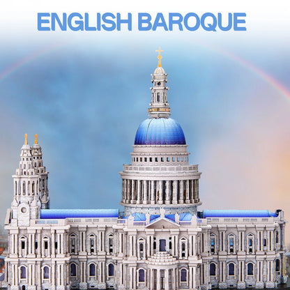 St. Paul's Cathedral - 3D Metal Model Kit & Puzzle