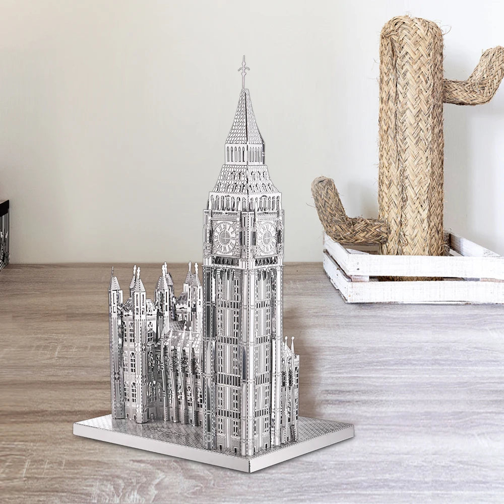 Big Ben - 3D Metal Puzzle Model Kit for Adults & Teens
